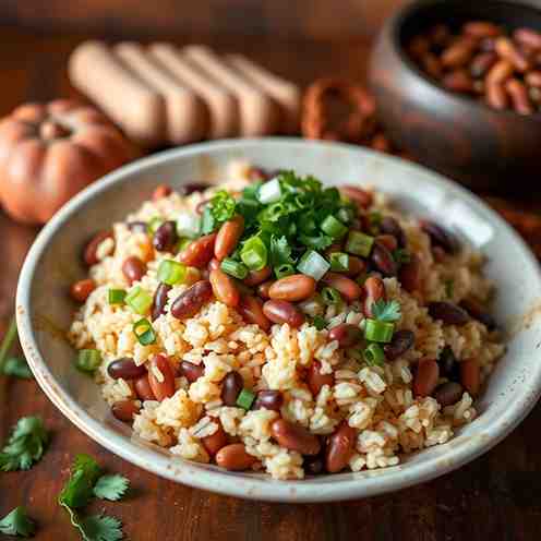 Healthy Rice and Beans Recipe - Guatemalan Recipe